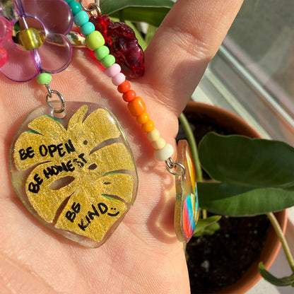 Be open, Be honest, Be kind