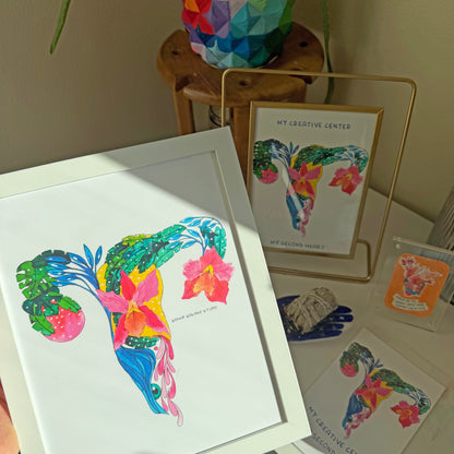 Cuterus Uterus print