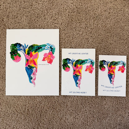 Cuterus Uterus print